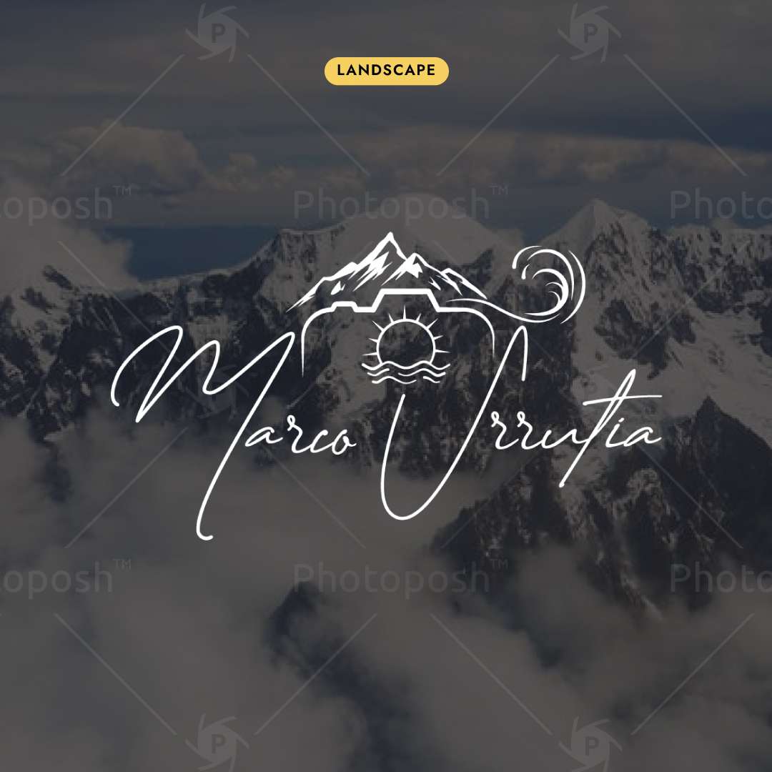 Landscape Outdoor Photography Logo