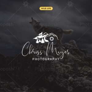 Wolf Wildlife Photography Logo
