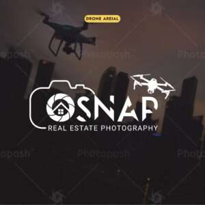 Drone Aerial Photography Logo
