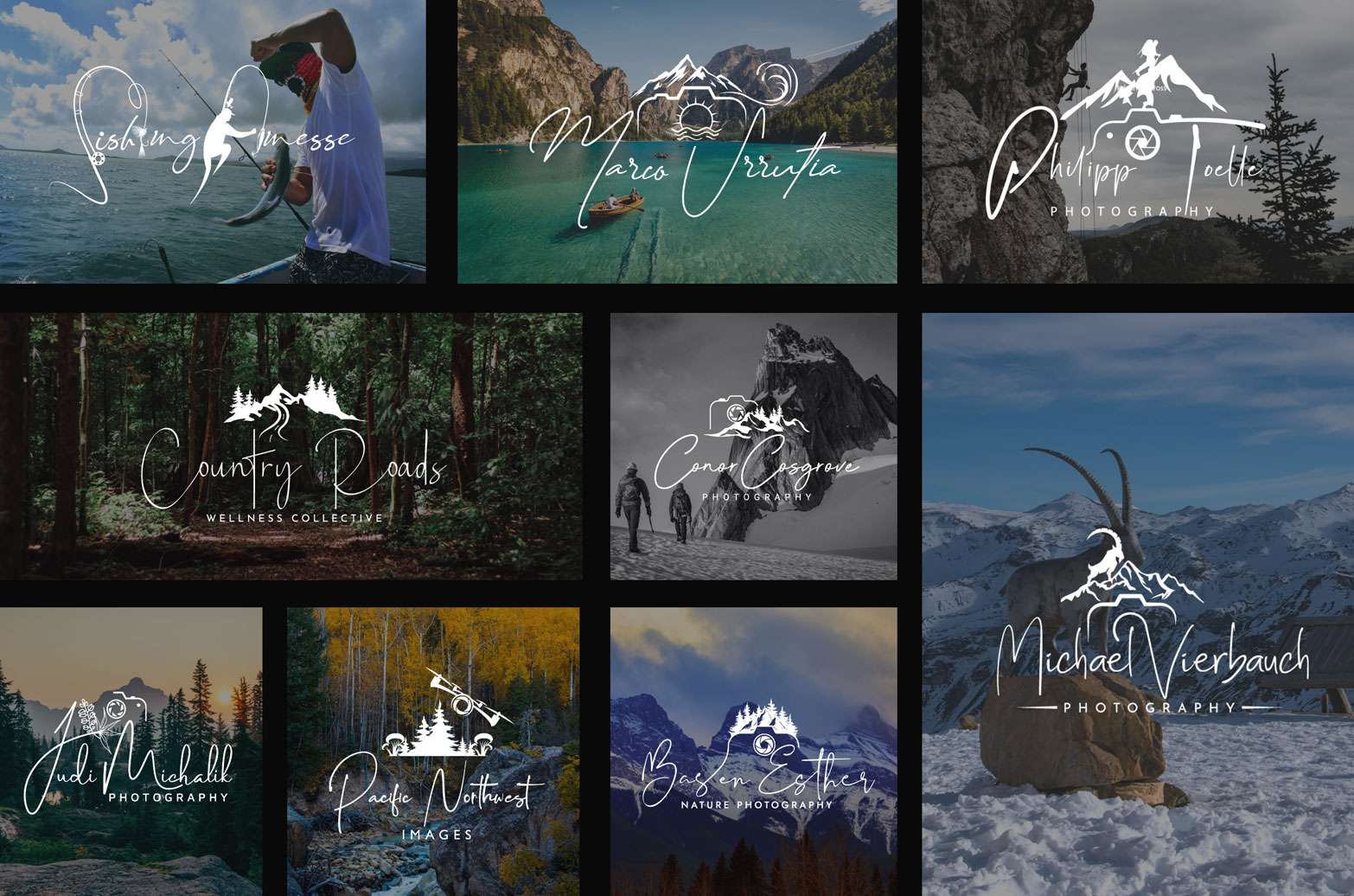 Landscape Photography Logos