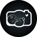 Newborn photography logo branding agency for photographers