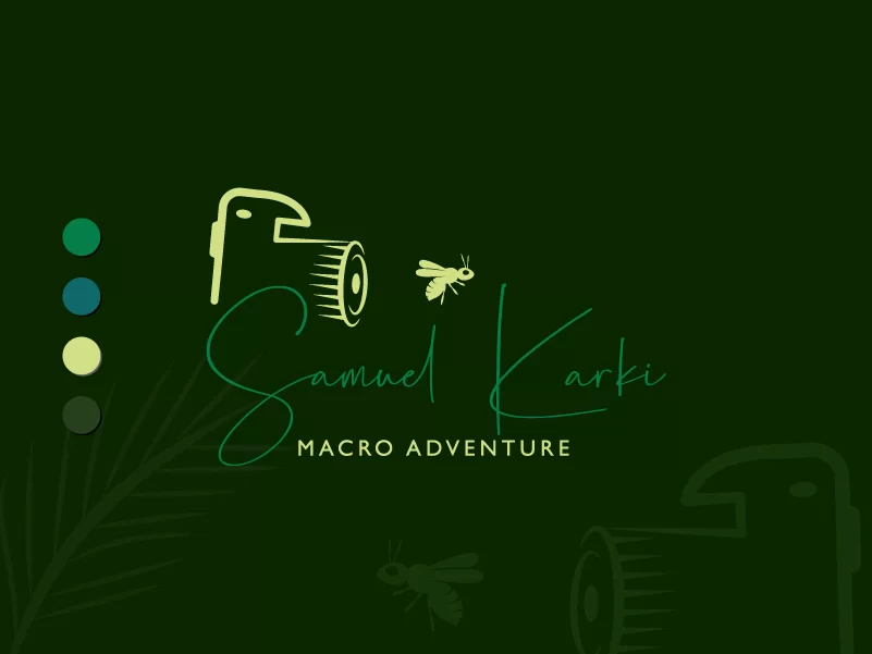 macro photography logo