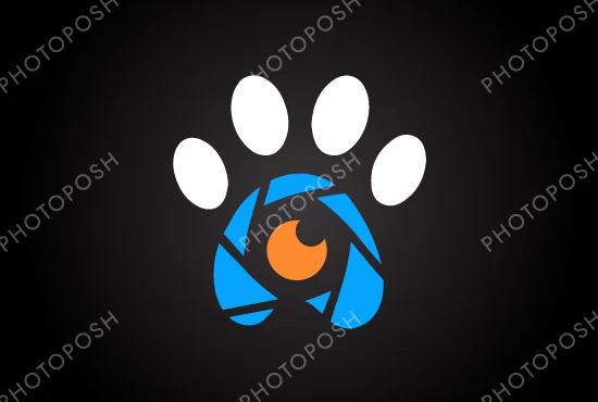 paw shutter camera logo