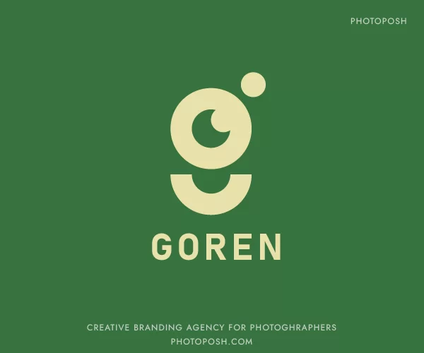 letter g lens logo